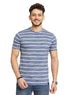 W.Striped Storm Striped Round T-shirt - Khotwh