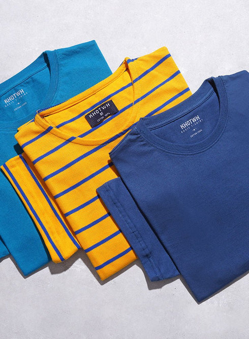 Yellow Design 1 - S - Round Bickeh - Khotwh