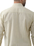 Yellow - Design 1 Striped Linen Shirt - Khotwh