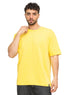 Yellow Over Size Round T-Shirt - Khotwh