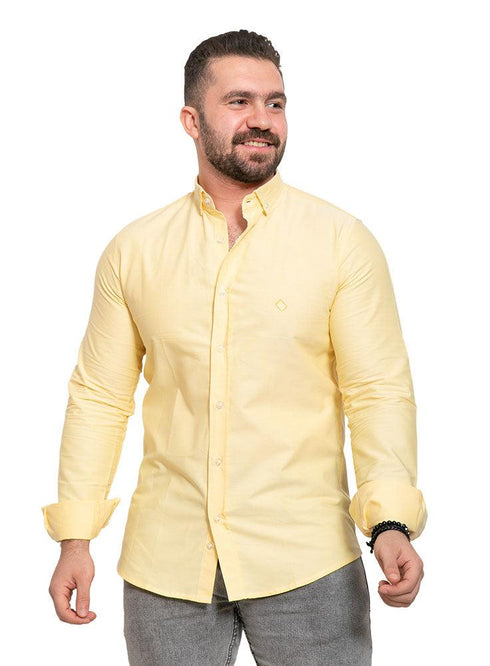 Yellow Oxford Shirt - Khotwh