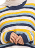 Yellow Striped Pullover Design 2 - Khotwh