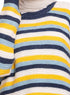Yellow Striped Pullover Design 2 - Khotwh
