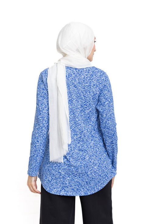 Zebra Blue Ocean Sigma Cur.Long - Sleeve - Khotwh