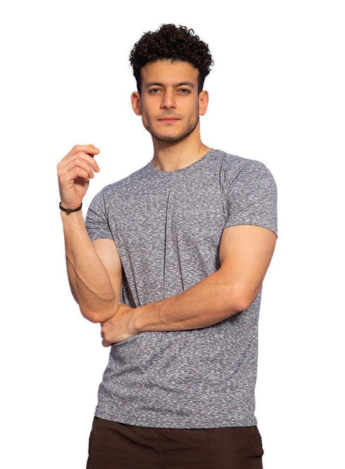 Zebra - Micro Chip Sigma Round T-shirt - Khotwh