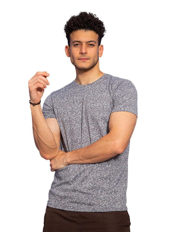 Zebra - Micro Chip Sigma Round T-shirt - Khotwh