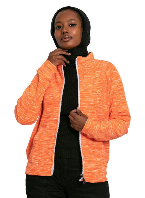 Zebra Orange Sporting SW - Zipper - Khotwh
