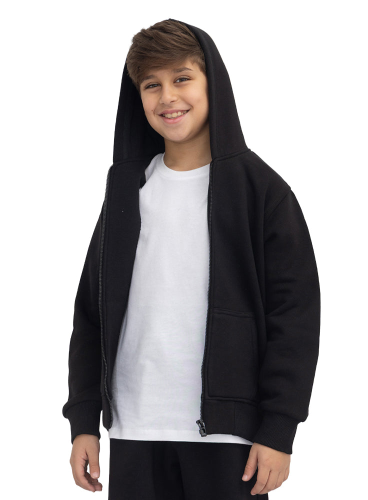 Black Kids Sw-Zipper