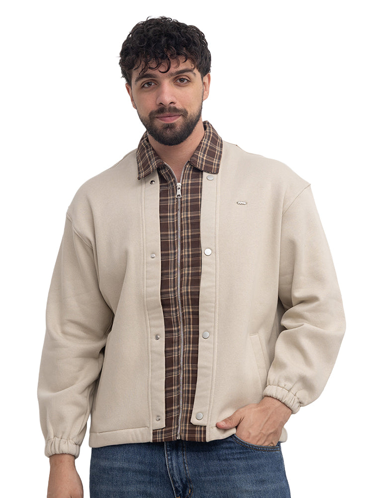 Beige Design 7407 MK-SW-Shirt