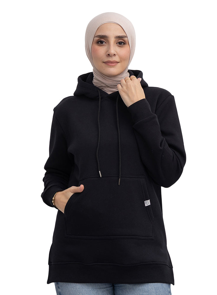 Black Hoodie Vent