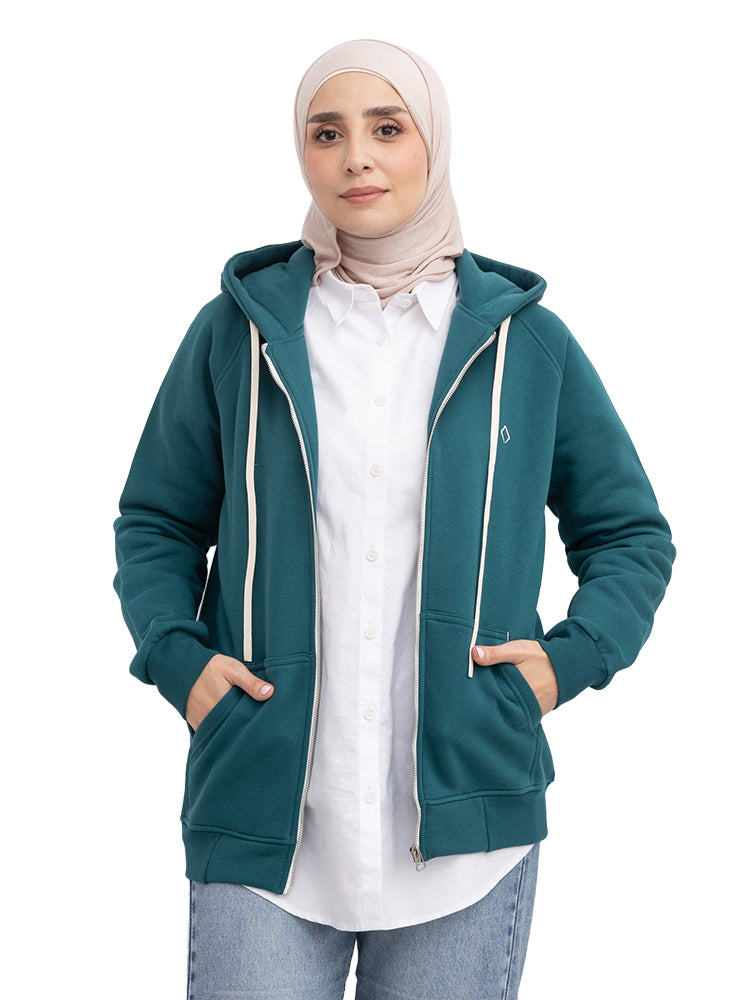 Dark Emerald SW-Medium Zipper