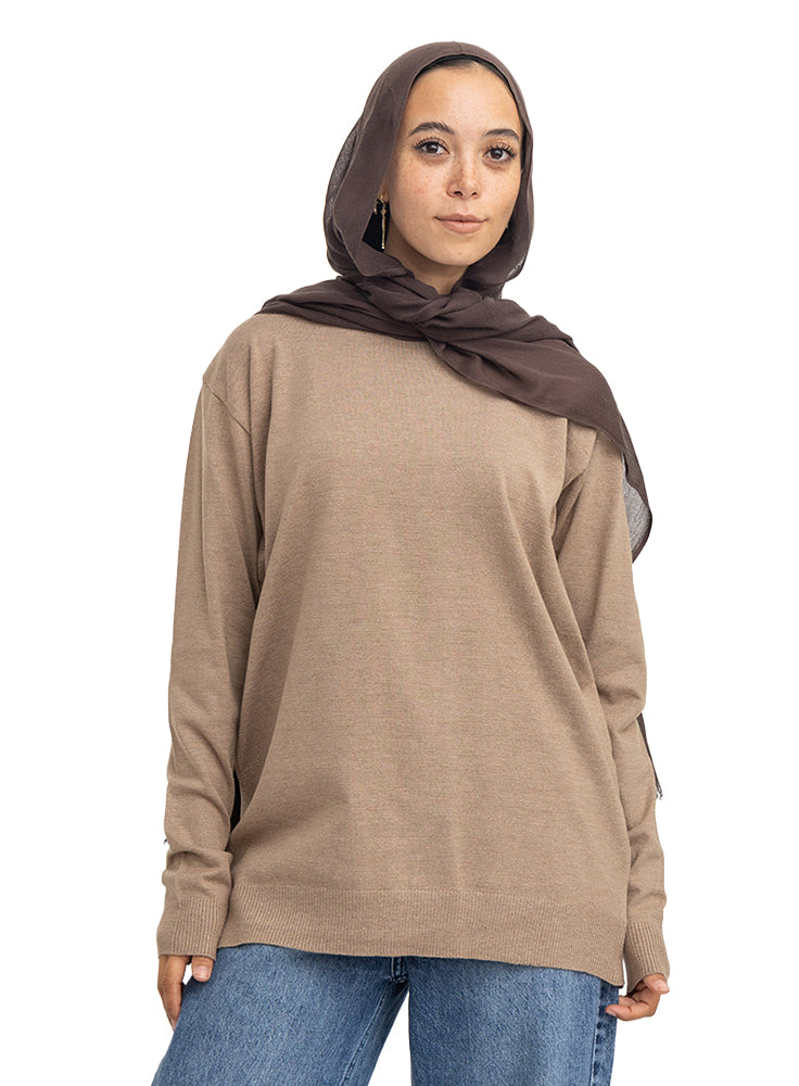 Nomad Round Knit Pullover
