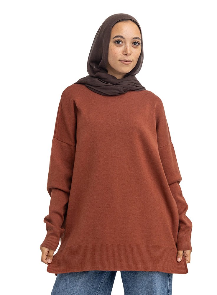Autumnal V-Over Size Half Cool