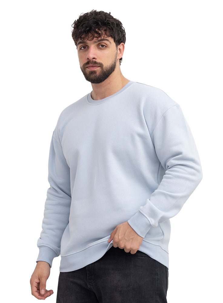 Baby Blue Relaxed Sw-Round