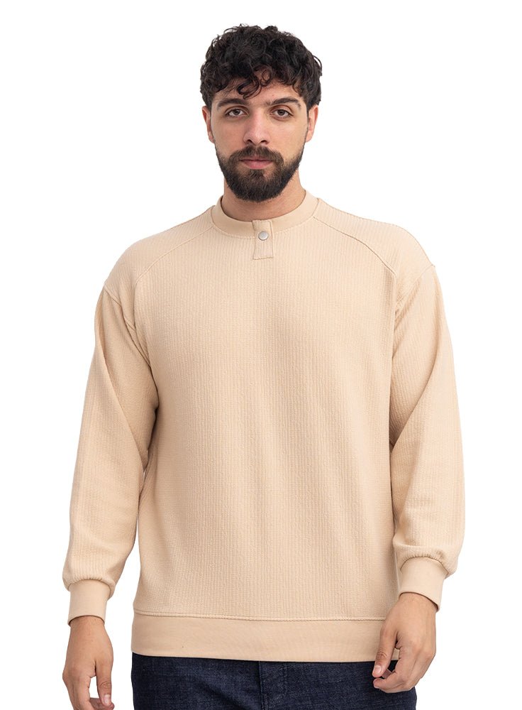 Beige Design 7413 MK-SW-Shirt