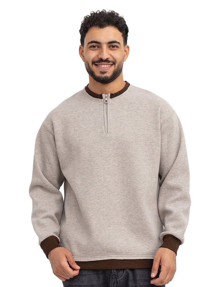 Beige Design 8416 MK-SW-Shirt