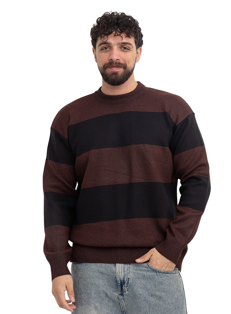 Bergundy Design 586 BS-Basic Pullover