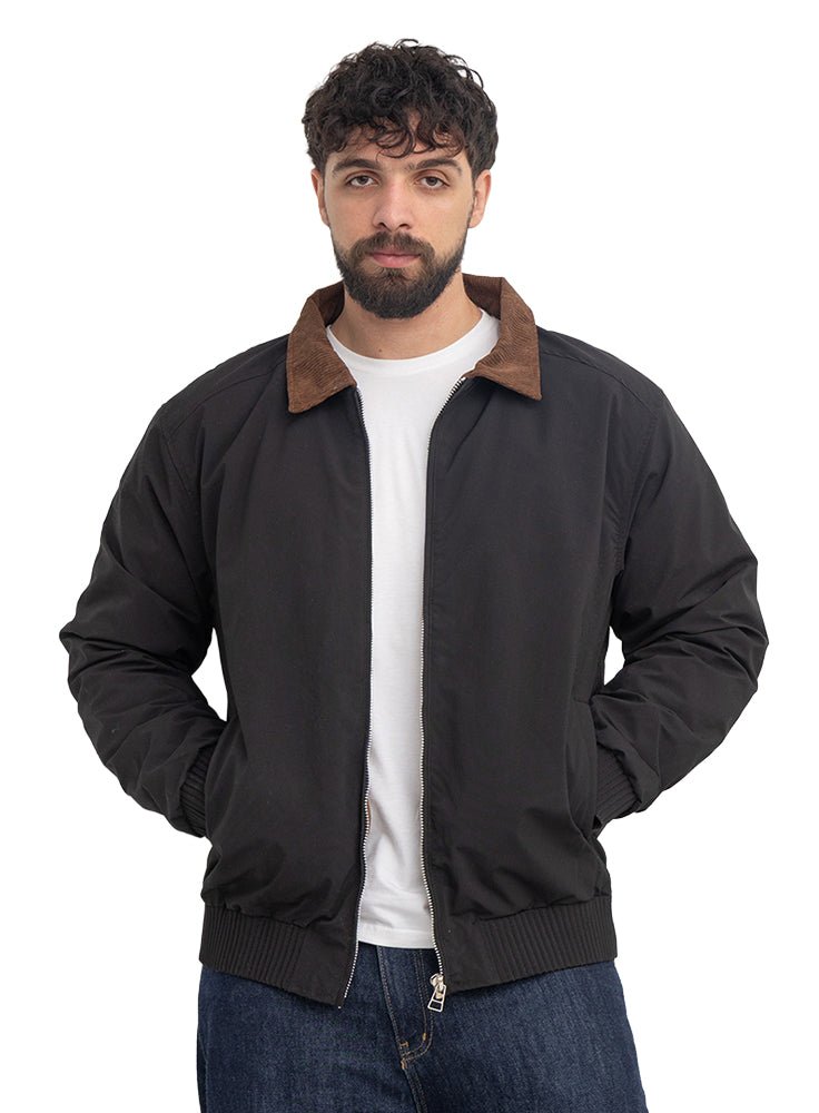 Black 1 Design 2618 Puffer Jacket