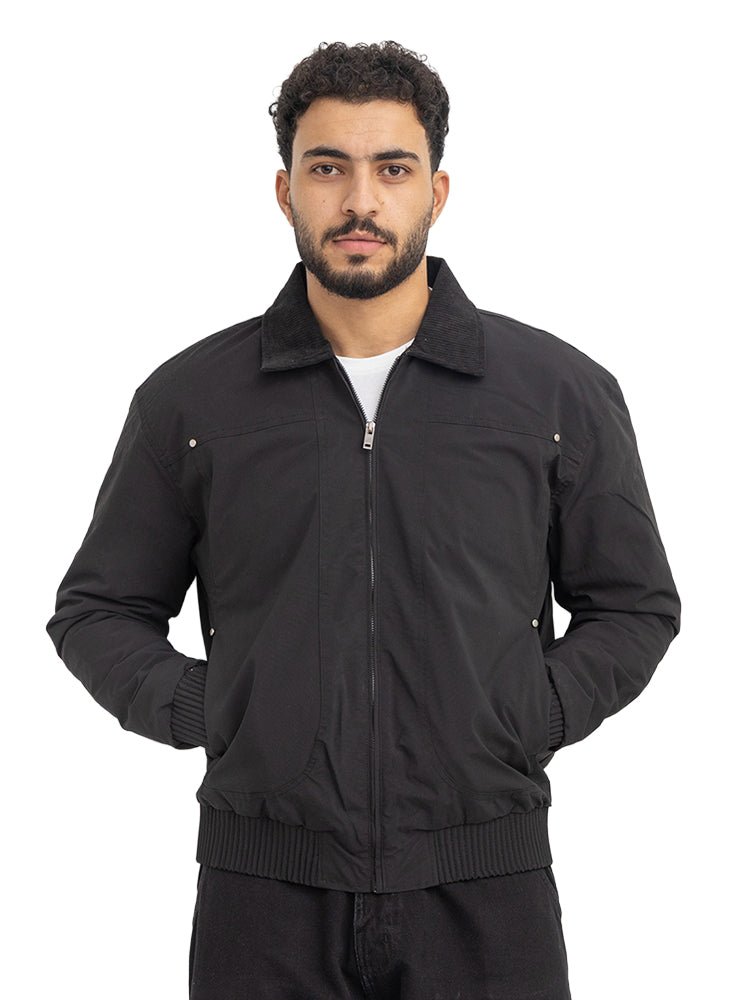 Black Design 2686 Puffer Jacket
