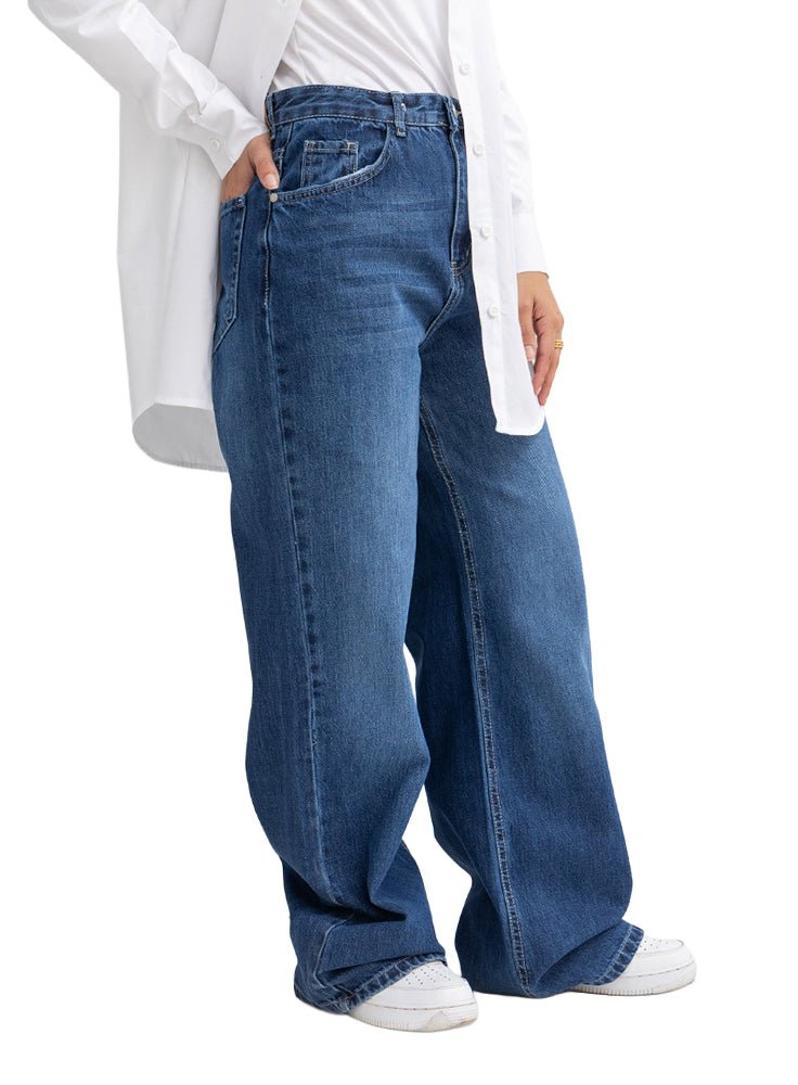 Blue 5 Design 2674 Jeans Wide Leg Pants