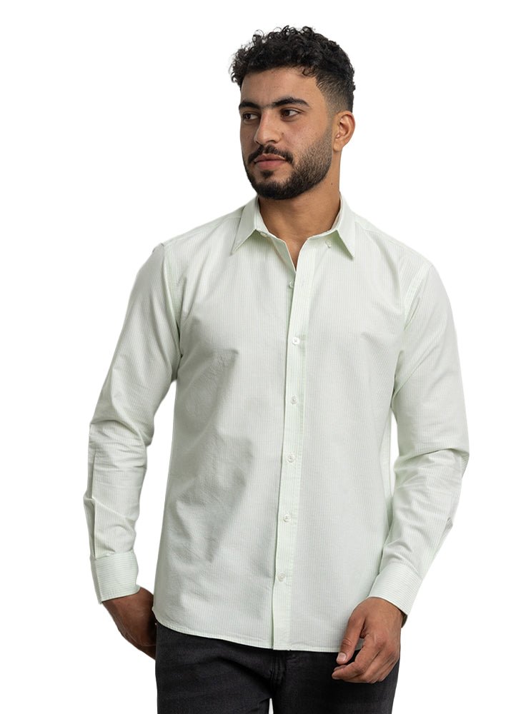 Lemon-Design 1 Striped Oxford Shirt