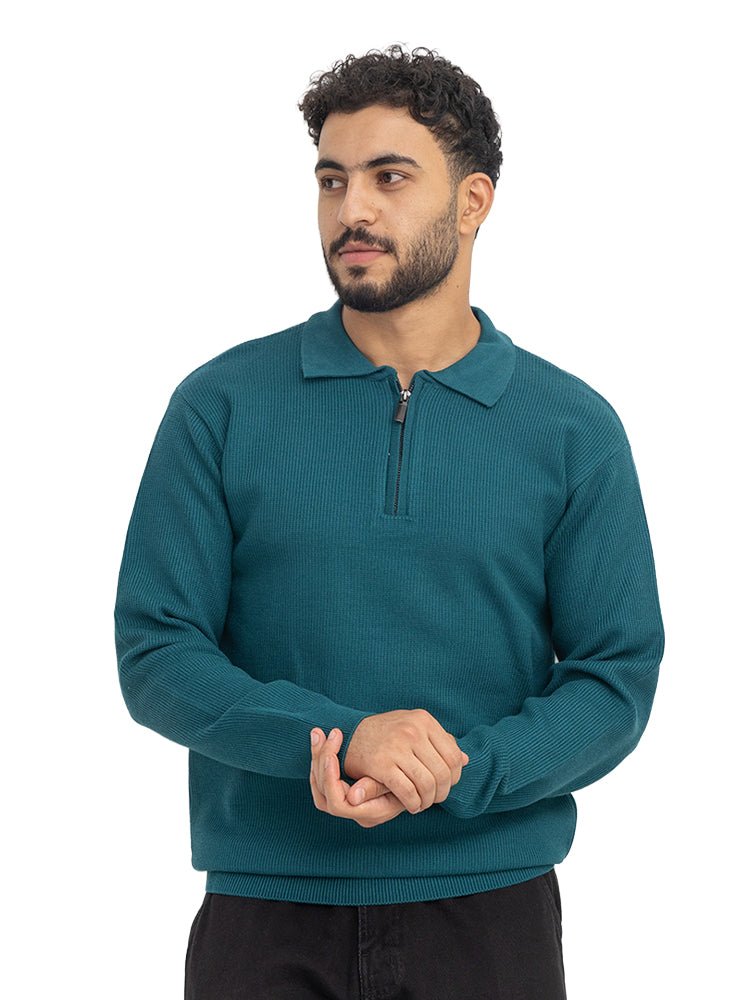 Ocean Quarter Zipper Pullover