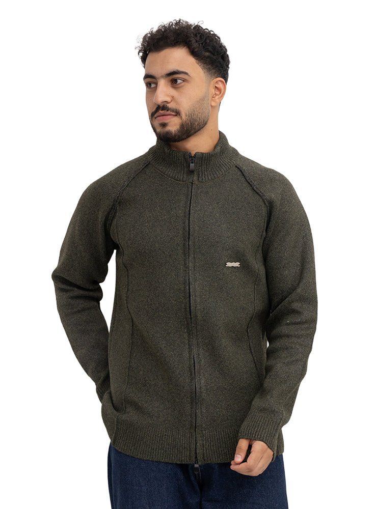 Olive Design 668 PL-Basic Pullover