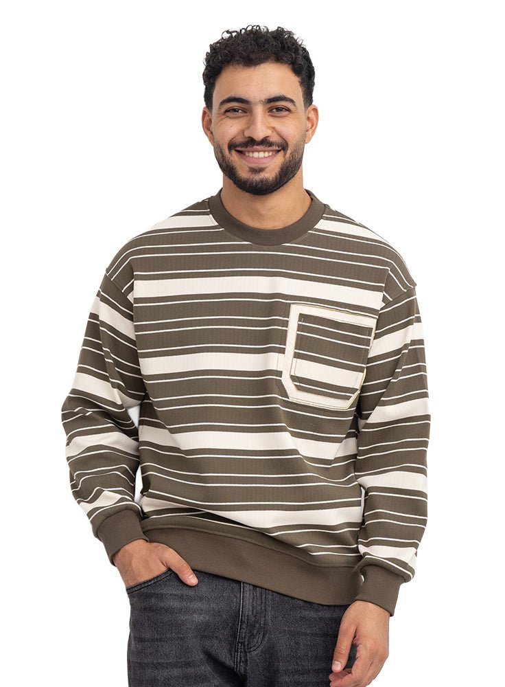 Olive Design 8412 MK-SW-Shirt