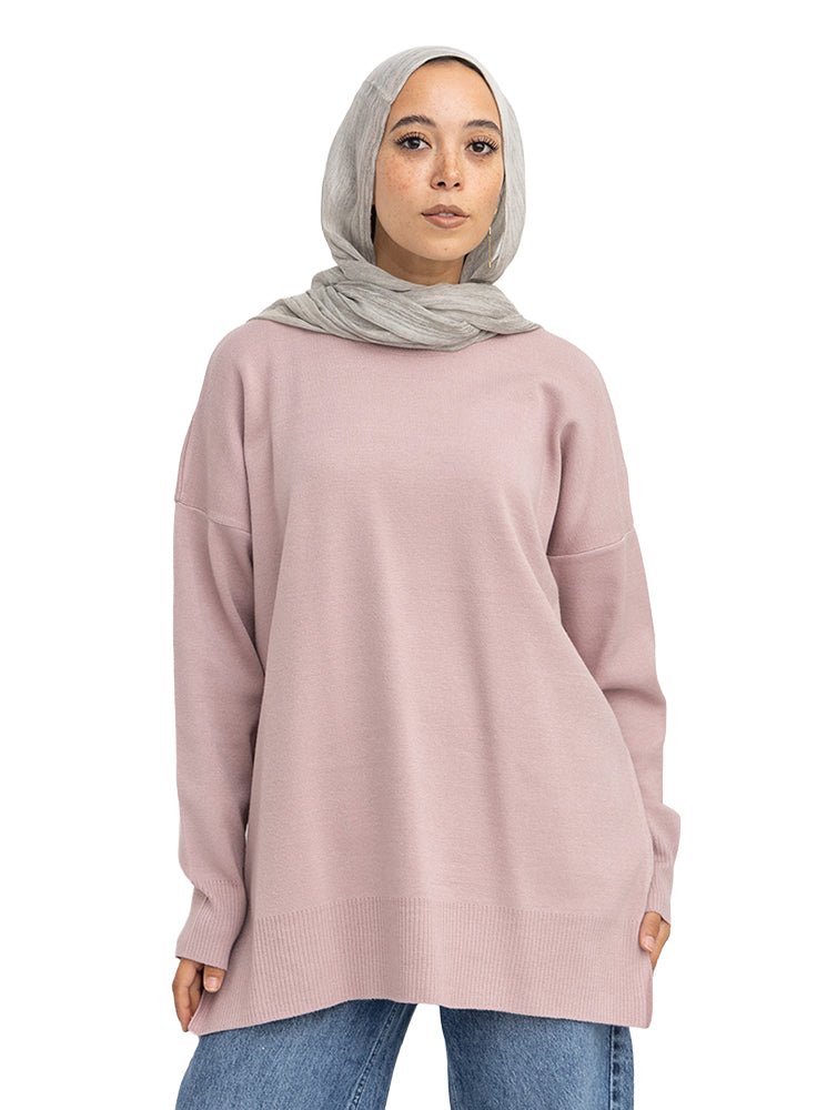 Pink V-Over Size Half Cool