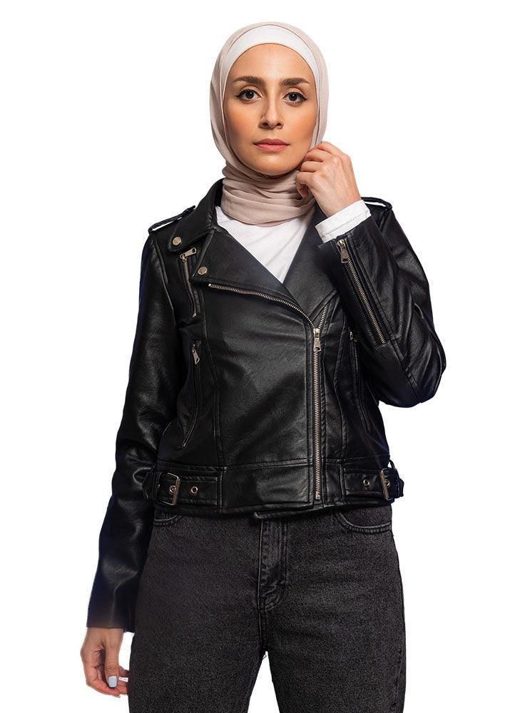 Black Leather Jacket for Women.. Discover High Quality at the Best Prices.  Shop Now!