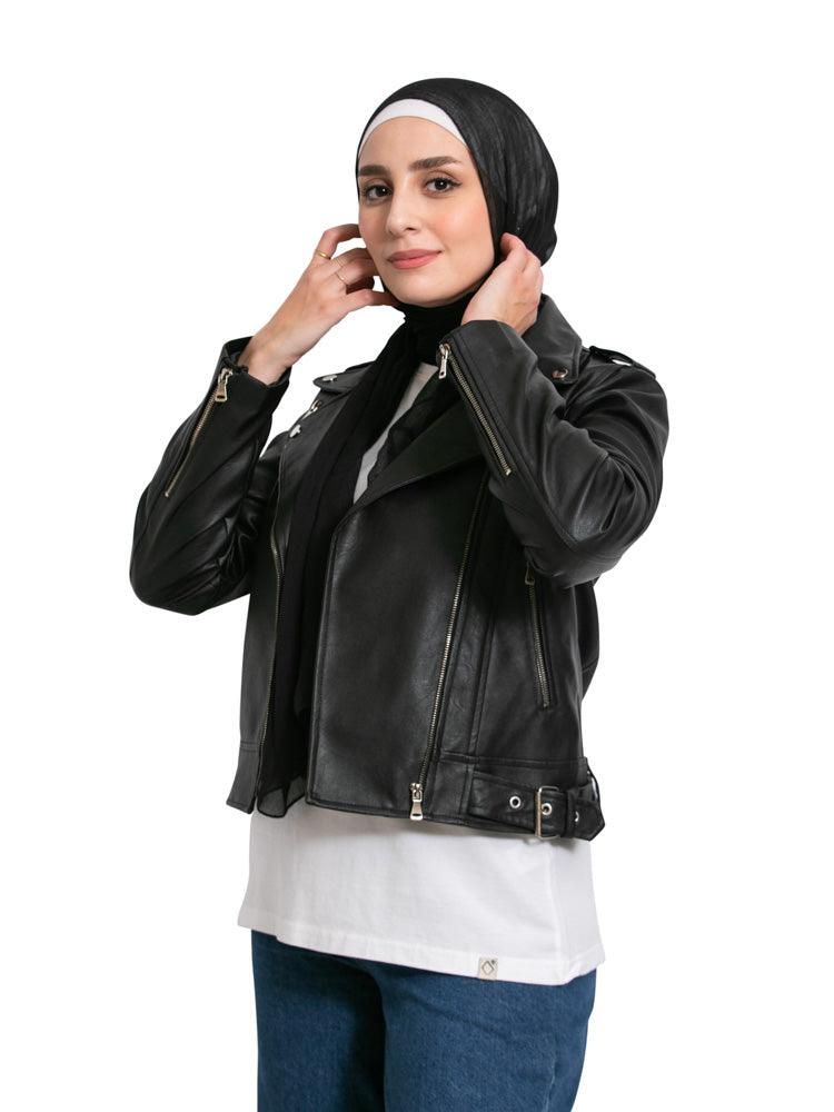 Black Leather Jacket for Women.. Discover High Quality at the Best Prices.  Shop Now!